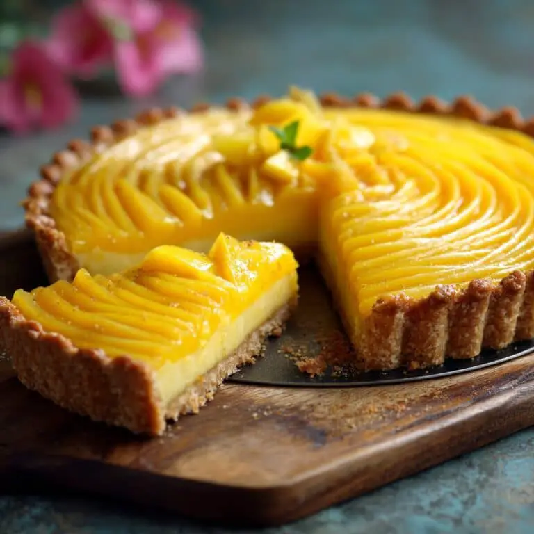 Mango Curd Tart Recipe