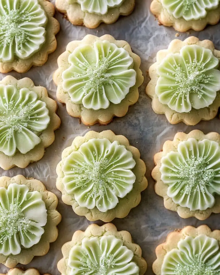 Spring Lime Tea Cookies