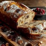 Cranberry Raisin Walnut Cinnamon Artisan Bread
