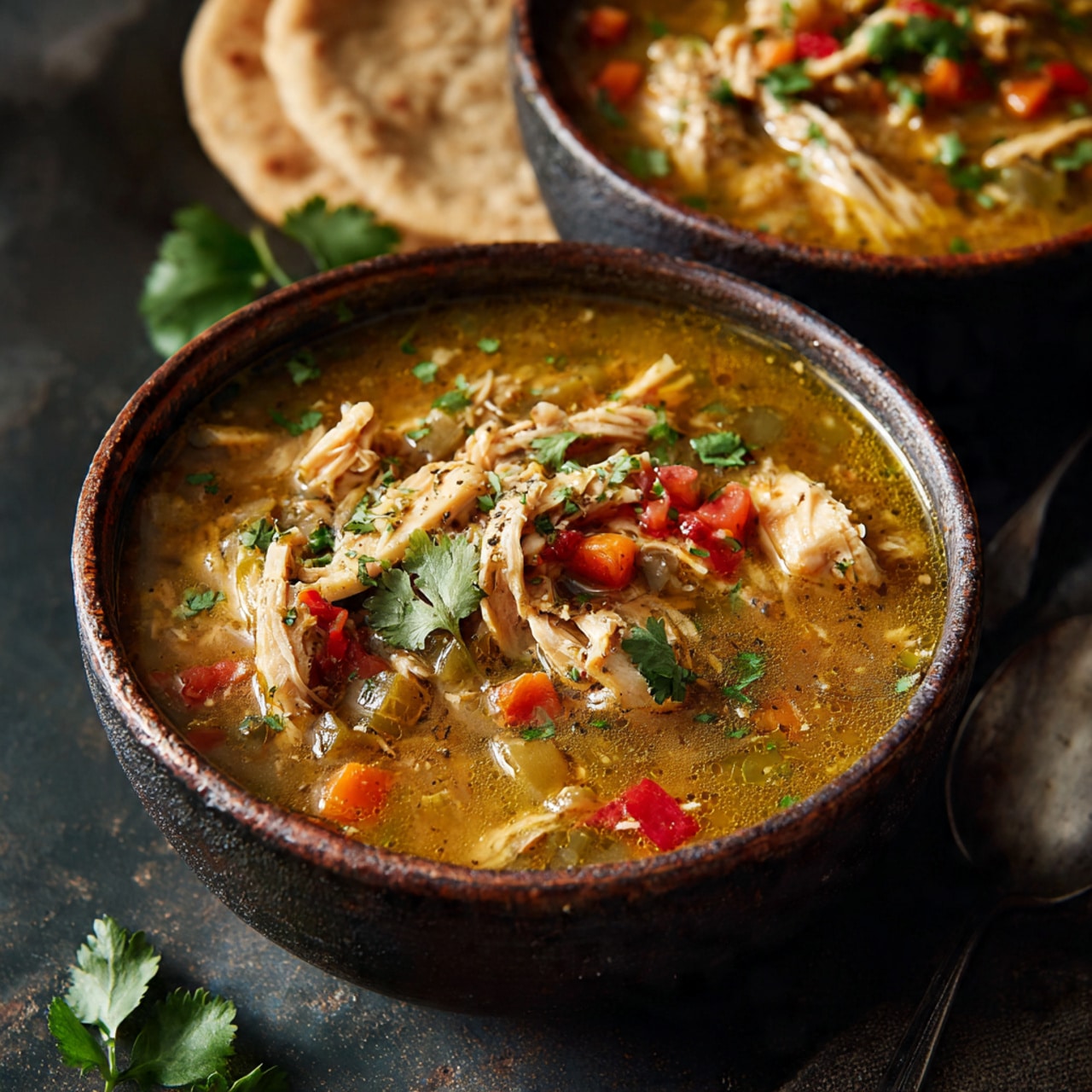 Green Chile Chicken Stew