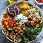 Roasted Vegetable Quinoa Bowl