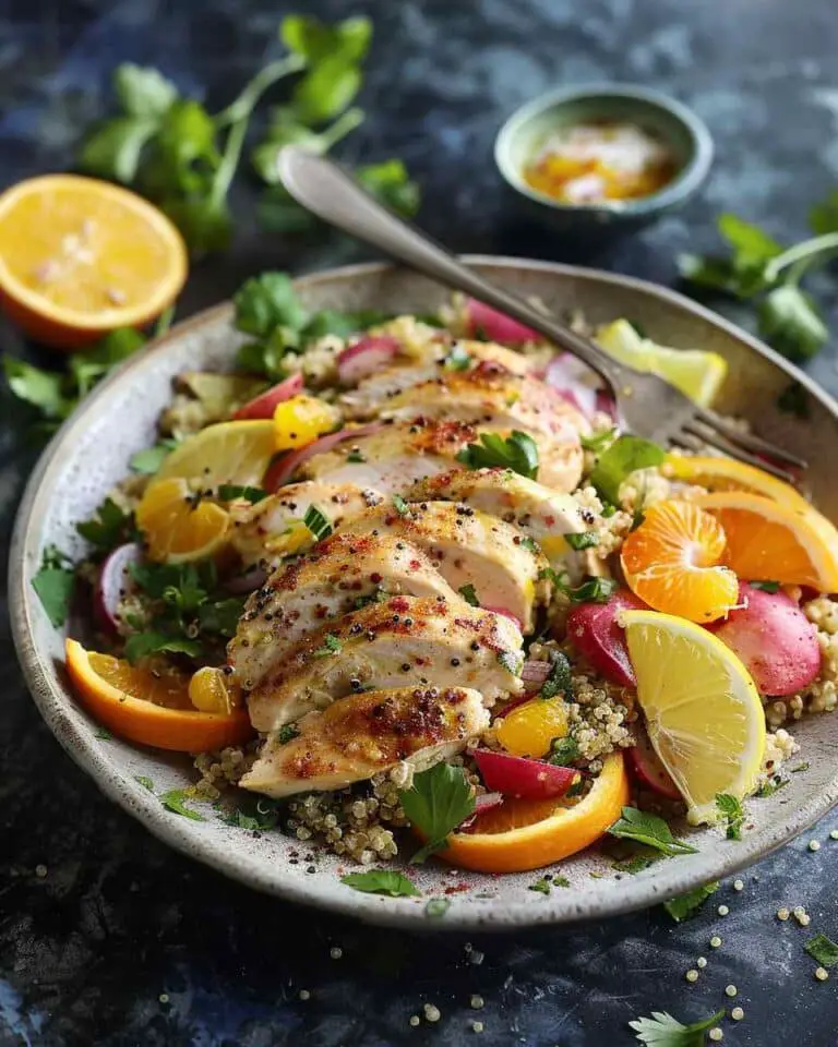 Citrus Chicken Quinoa Salad
