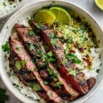 Cilantro Lime Steak Bowls