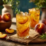 Iced Peach Tea Lemonade