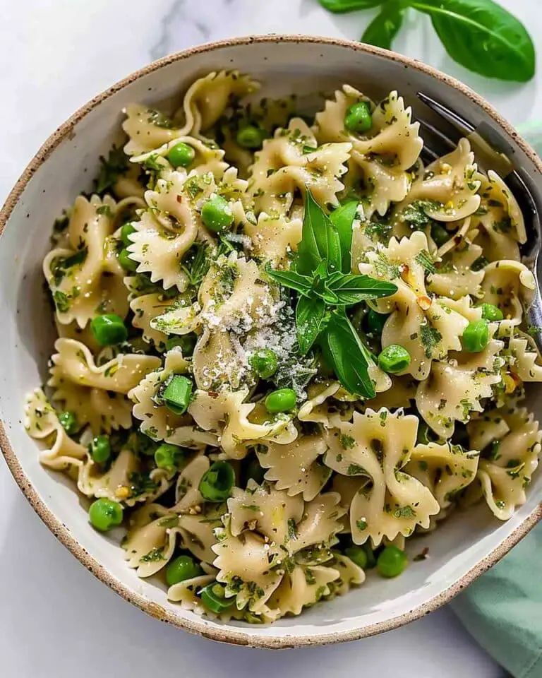 Herby Spring Pasta Salad With Protein