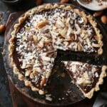 Chocolate Coconut Almond Tart