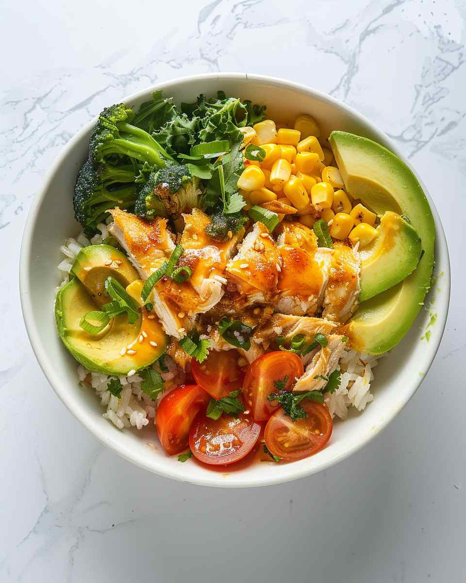 Street Corn Chicken Rice Bowl For Quick Dinners