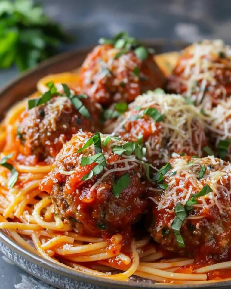 Oven Baked Italian Meatballs