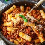 Beef Pasta Recipe in Tomato Sauce