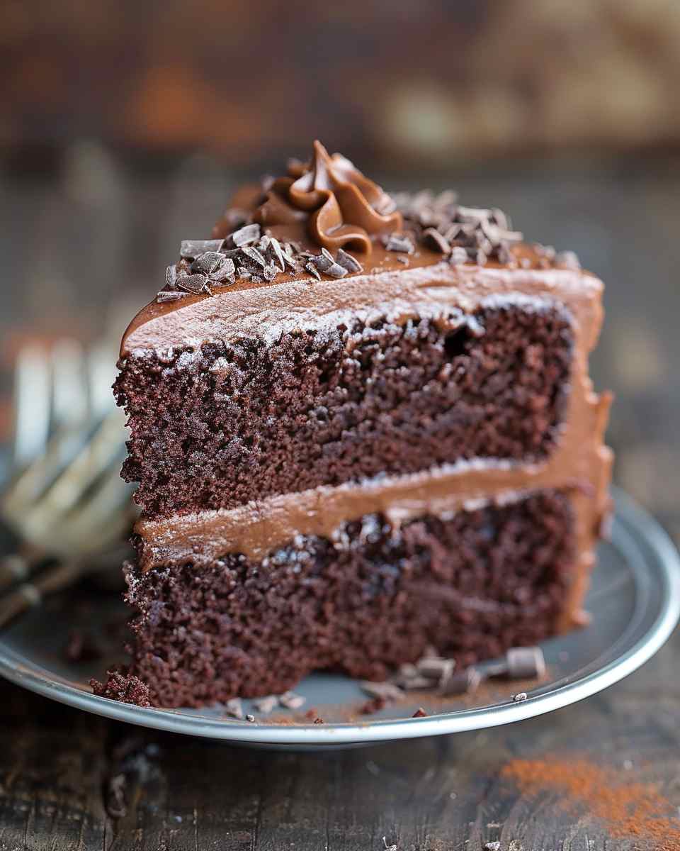 The BEST Moist Chocolate Cake