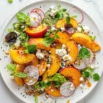 Easy Peach Salad