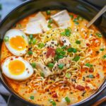 Creamy Spicy Chicken Ramen