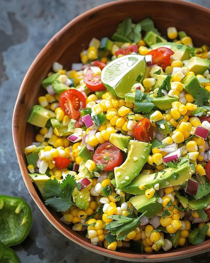 Avocado Corn Salad