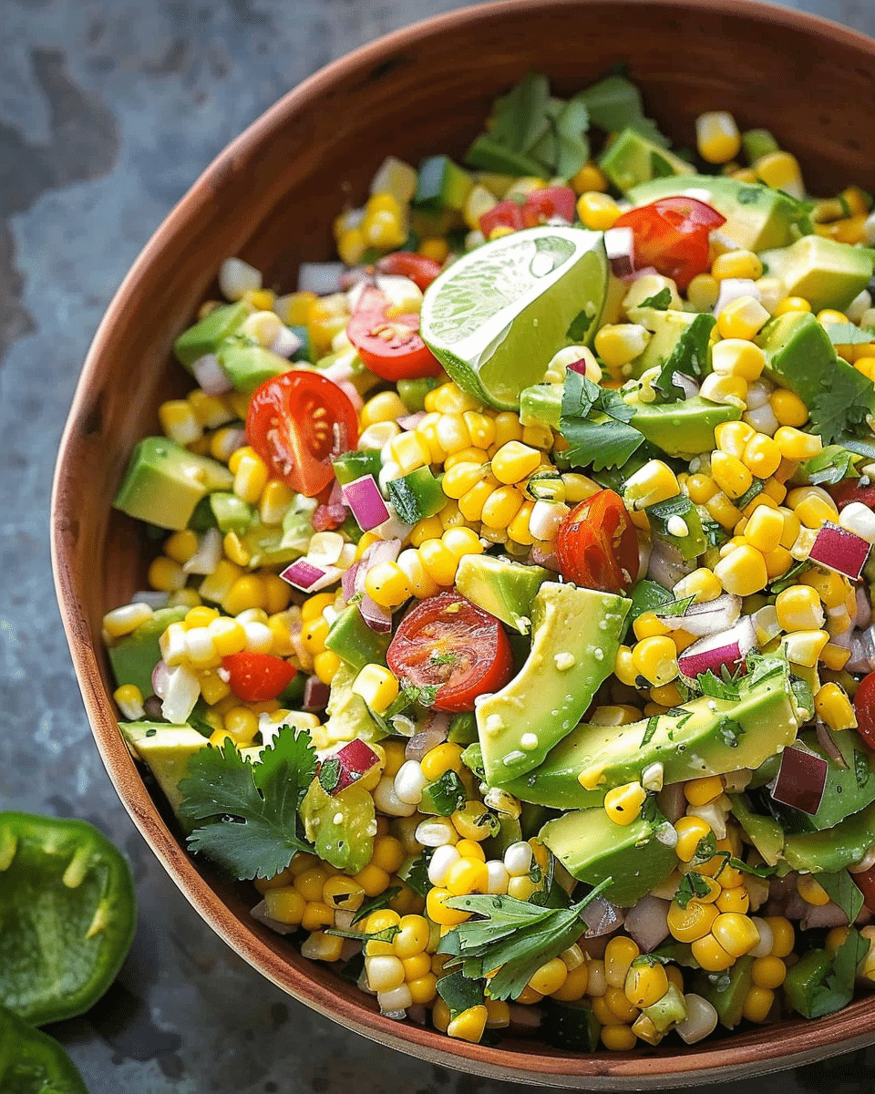 Avocado Corn Salad