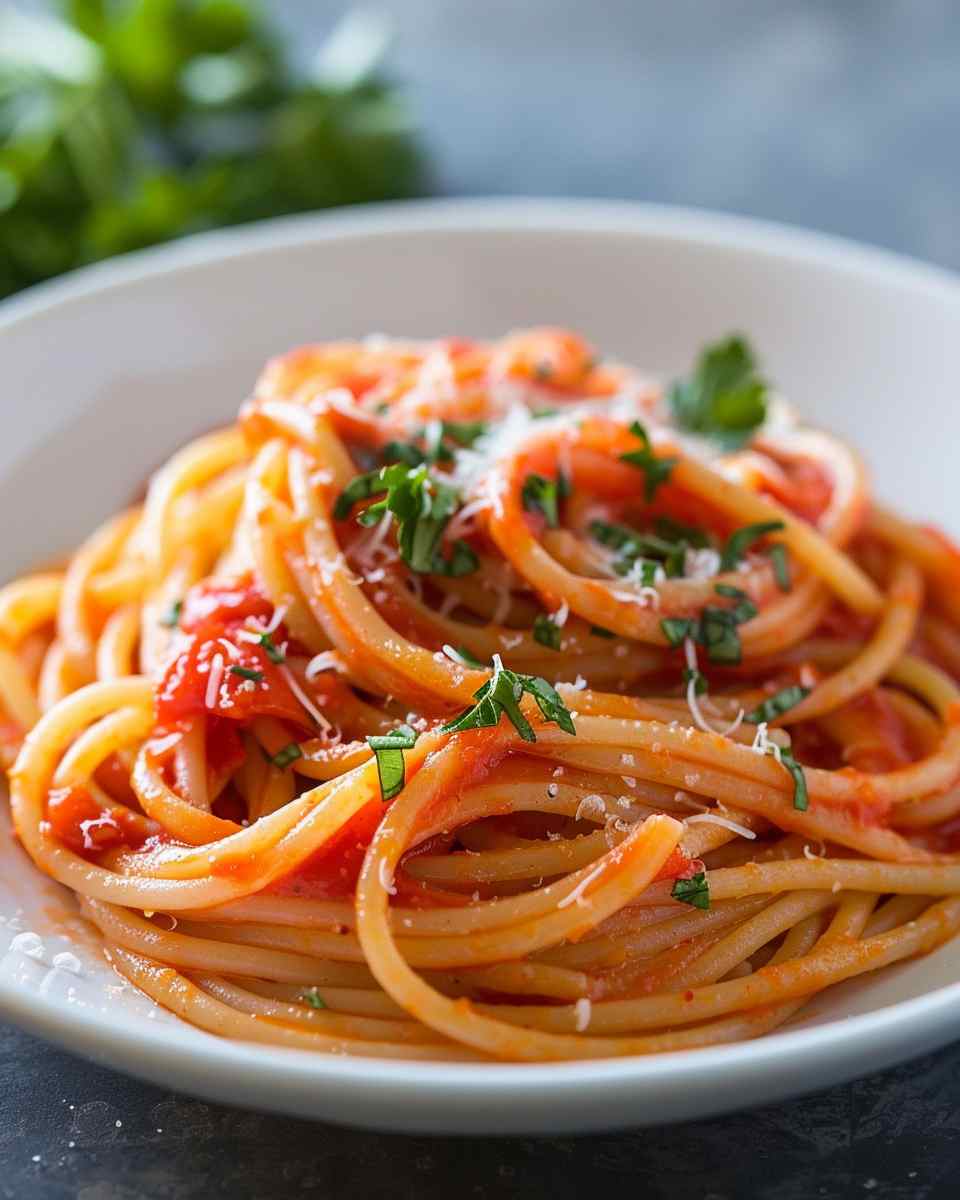 Creamy Pasta Pomodoro