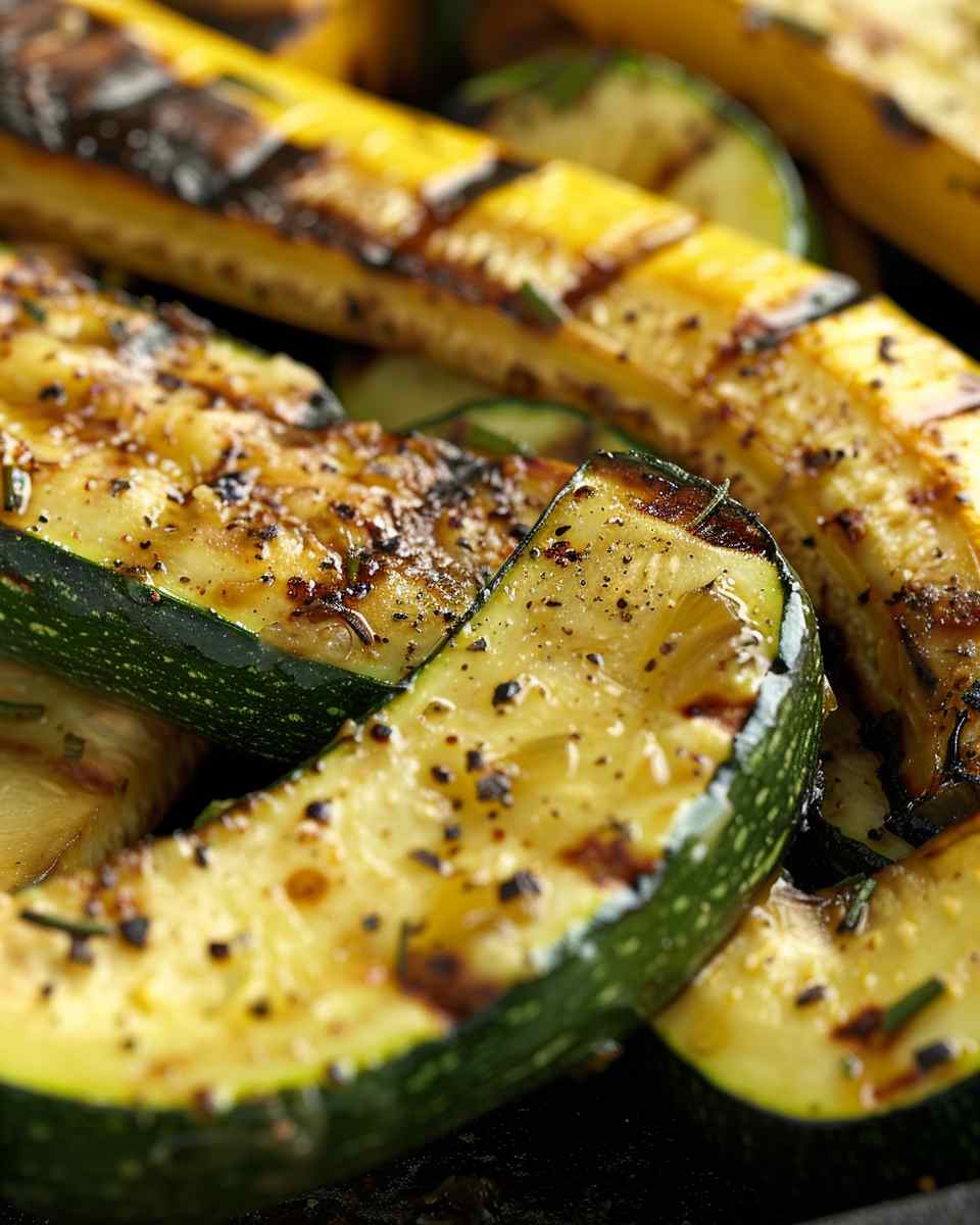Grilled Zucchini and Yellow Squash