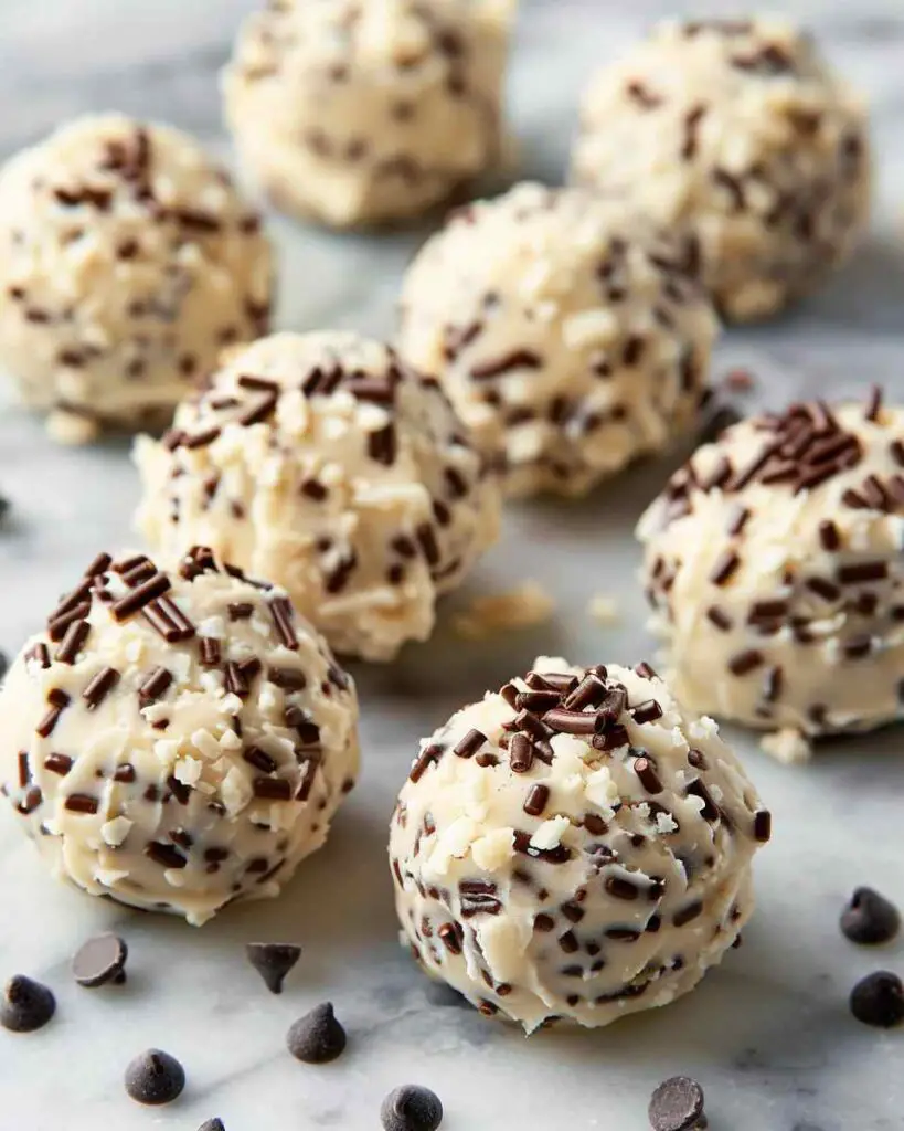 No Bake Cookie Dough Bites