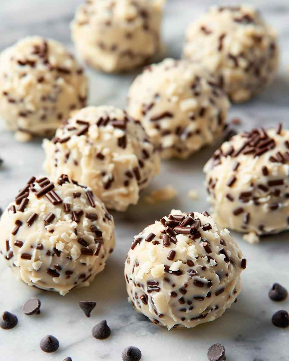 No Bake Cookie Dough Bites