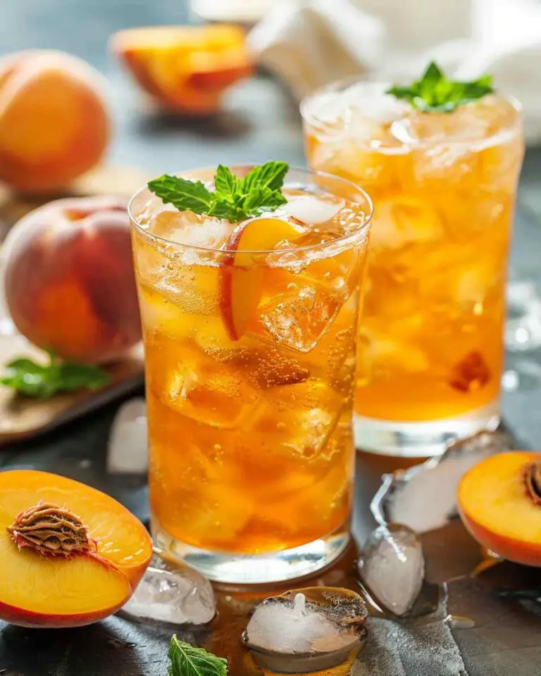 Perfect Peach Iced Tea