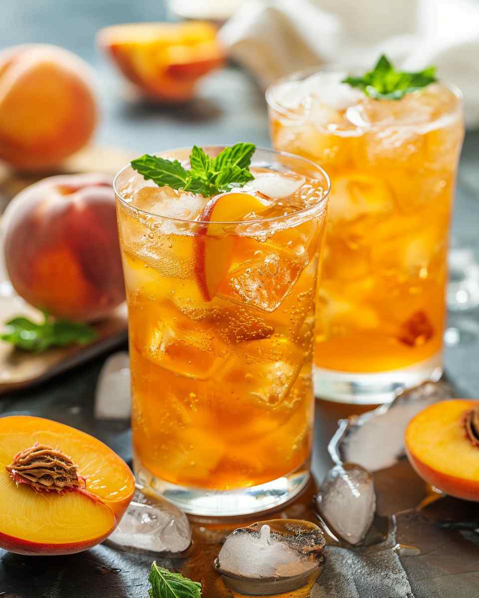 Perfect Peach Iced Tea