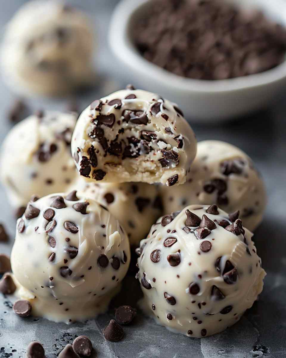 No Bake Cookie Dough Bites