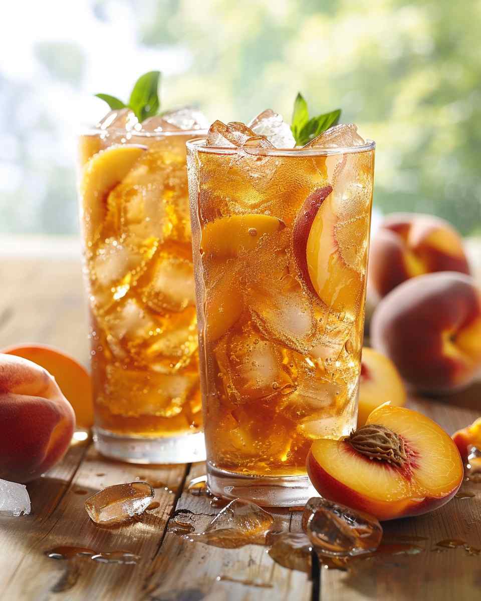 Perfect Peach Iced Tea