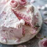 Rose Milk Mousse Cake