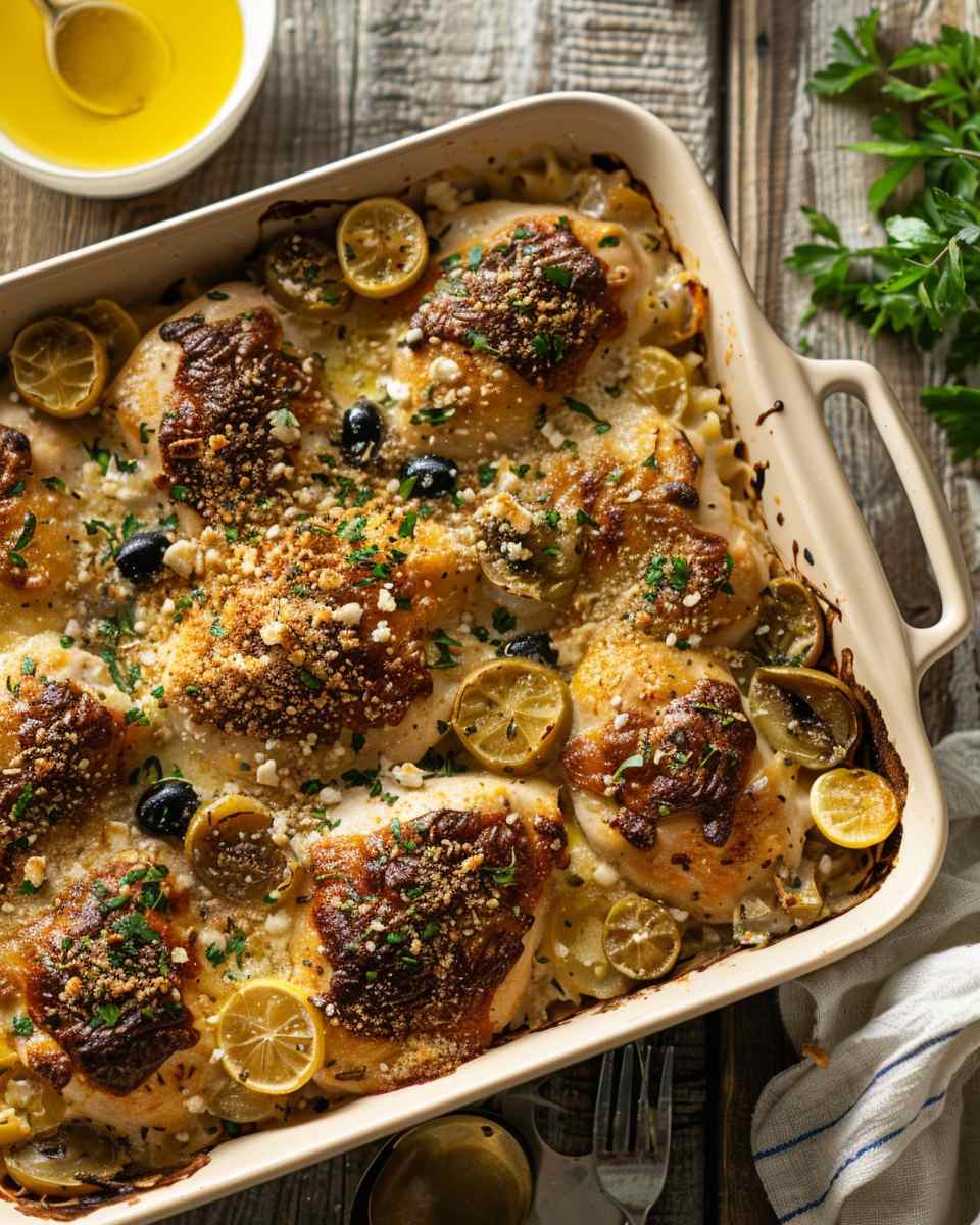 Discover the Comfort of Greek Chicken Casserole