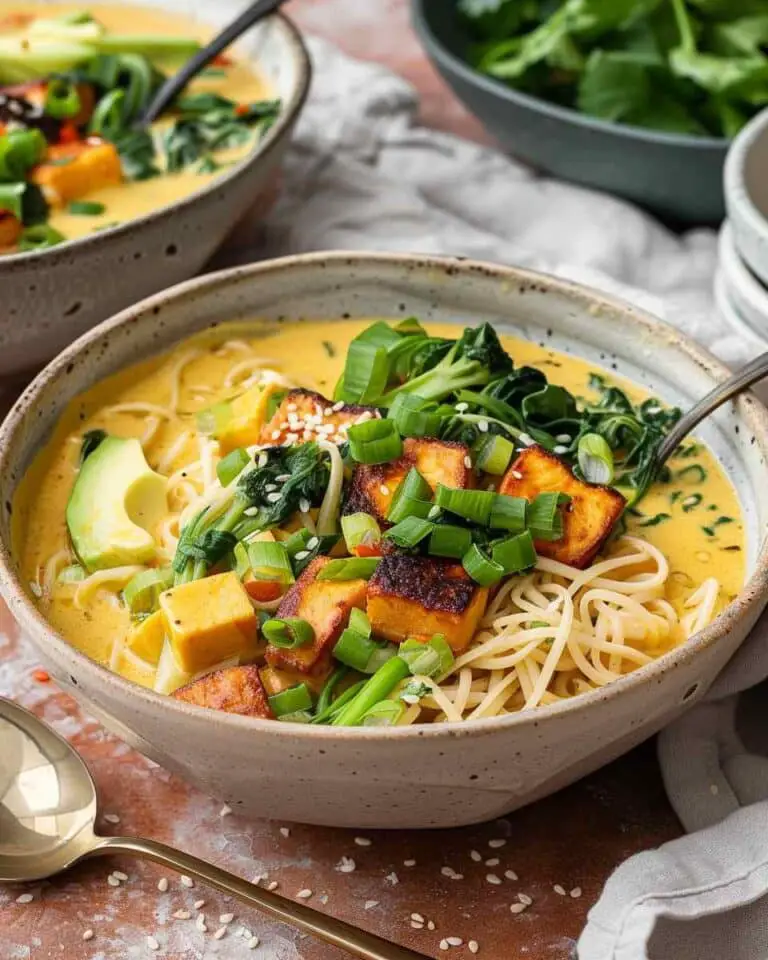 Creamy Coconut Curry Noodles