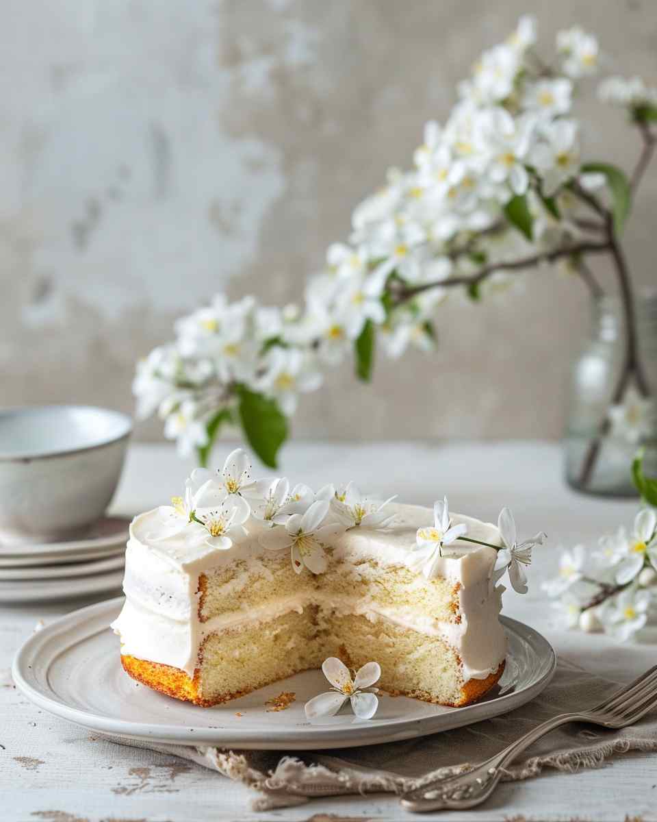 Orange Blossom & Yoghurt Cake