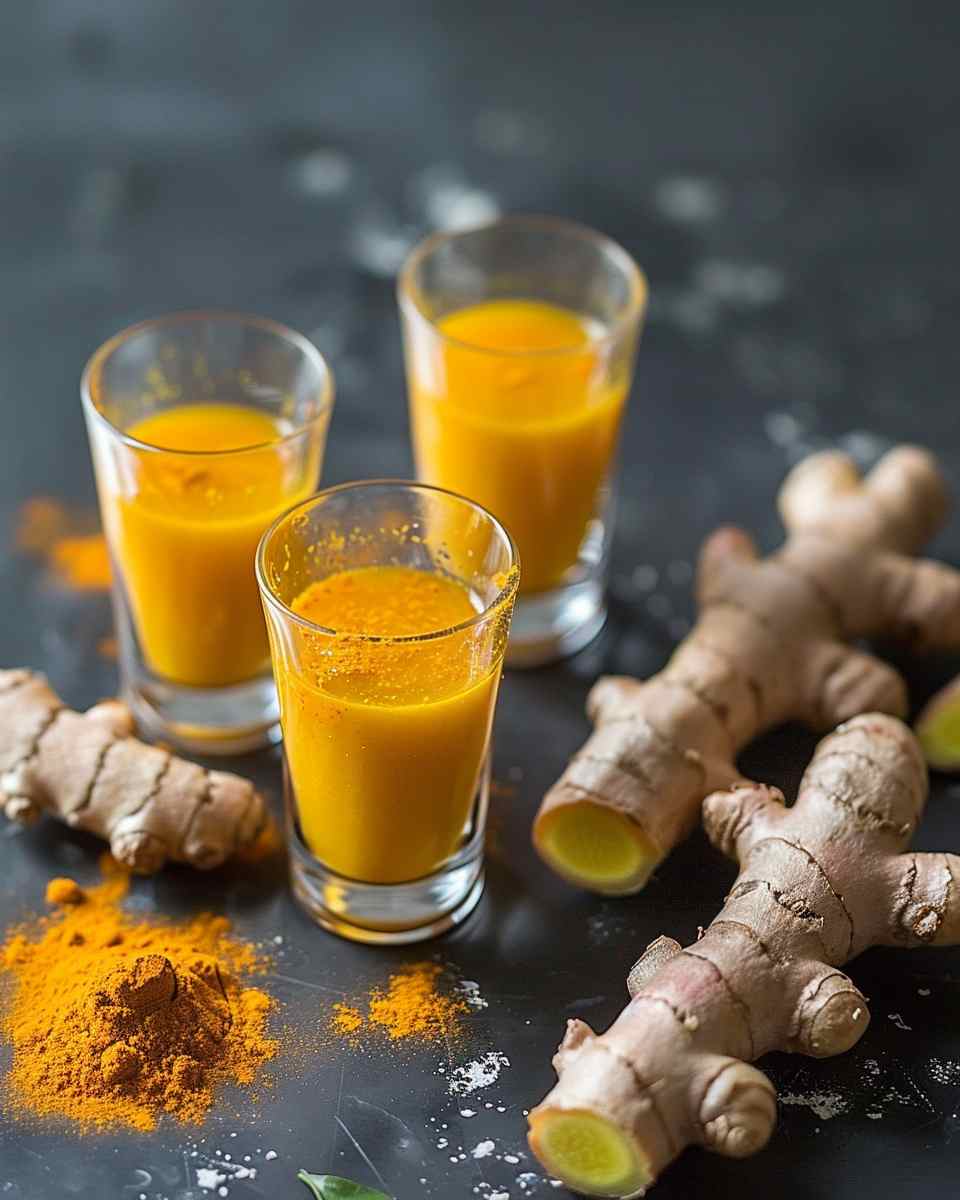 DIY Turmeric Ginger Shots 4 DIY Turmeric Ginger Shots
