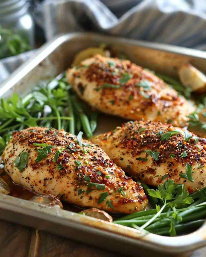 Juicy 30-Minute Baked Chicken Breast