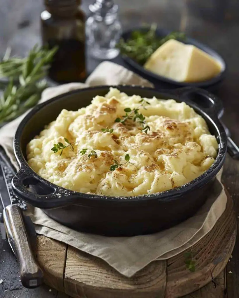 Smoked Gouda Cheesy Mashed Potatoes