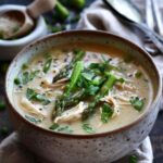 Spring Chicken and Asparagus Soup