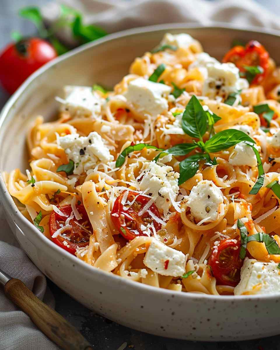 Baked Feta Pasta
