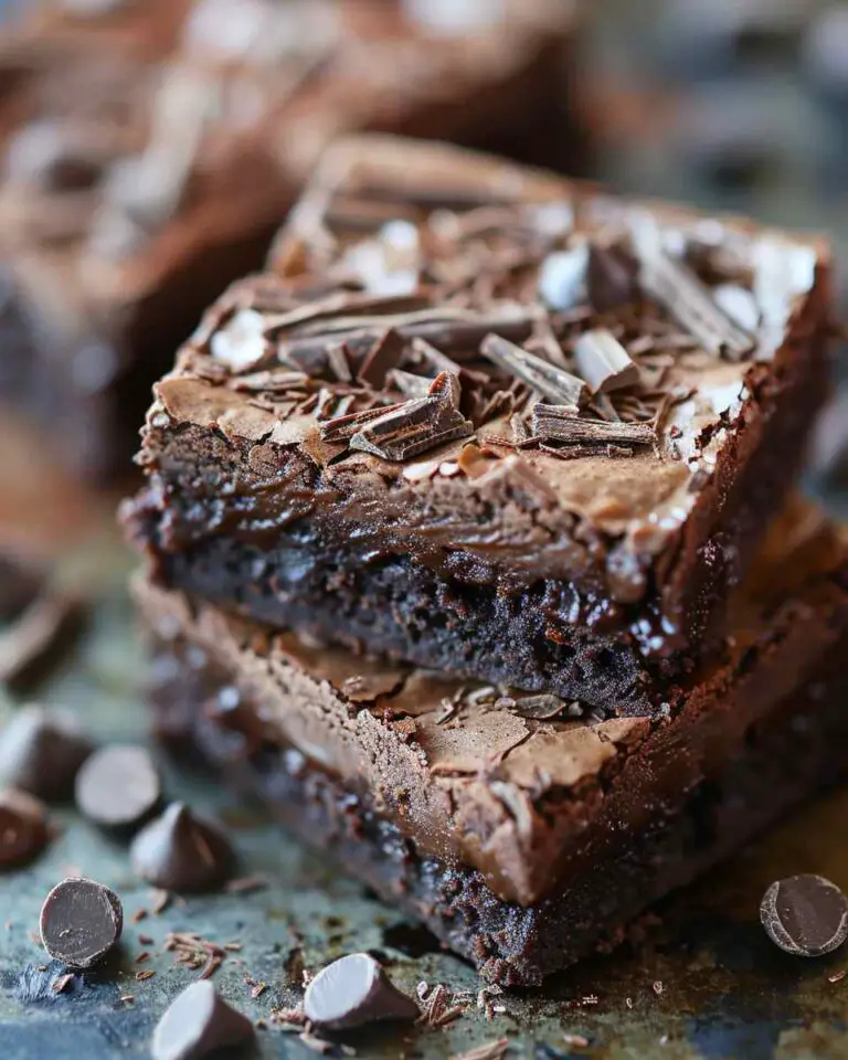 Chocolate Mousse Brownies