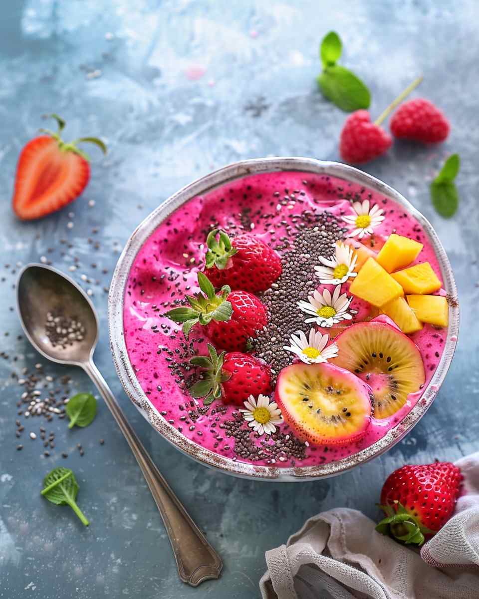Dragon Fruit Smoothie Bowl