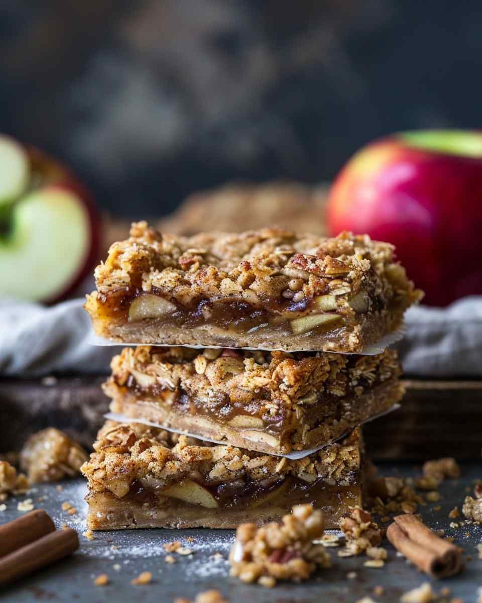 Easy Apple Cinnamon Breakfast Bars