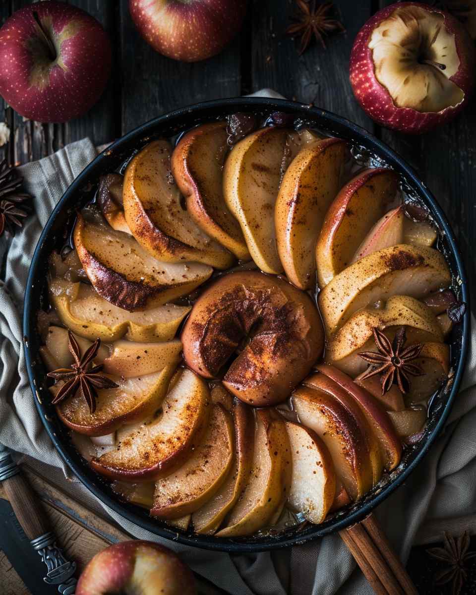Spiced Baked Fruit (Apples & Pears)