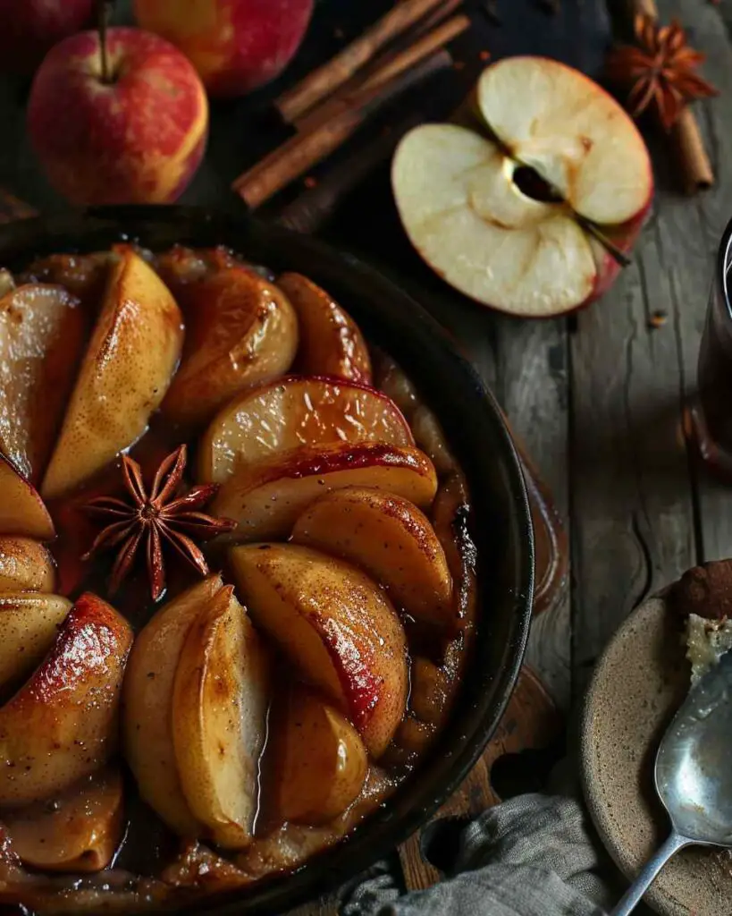 Spiced Baked Fruit (Apples & Pears)