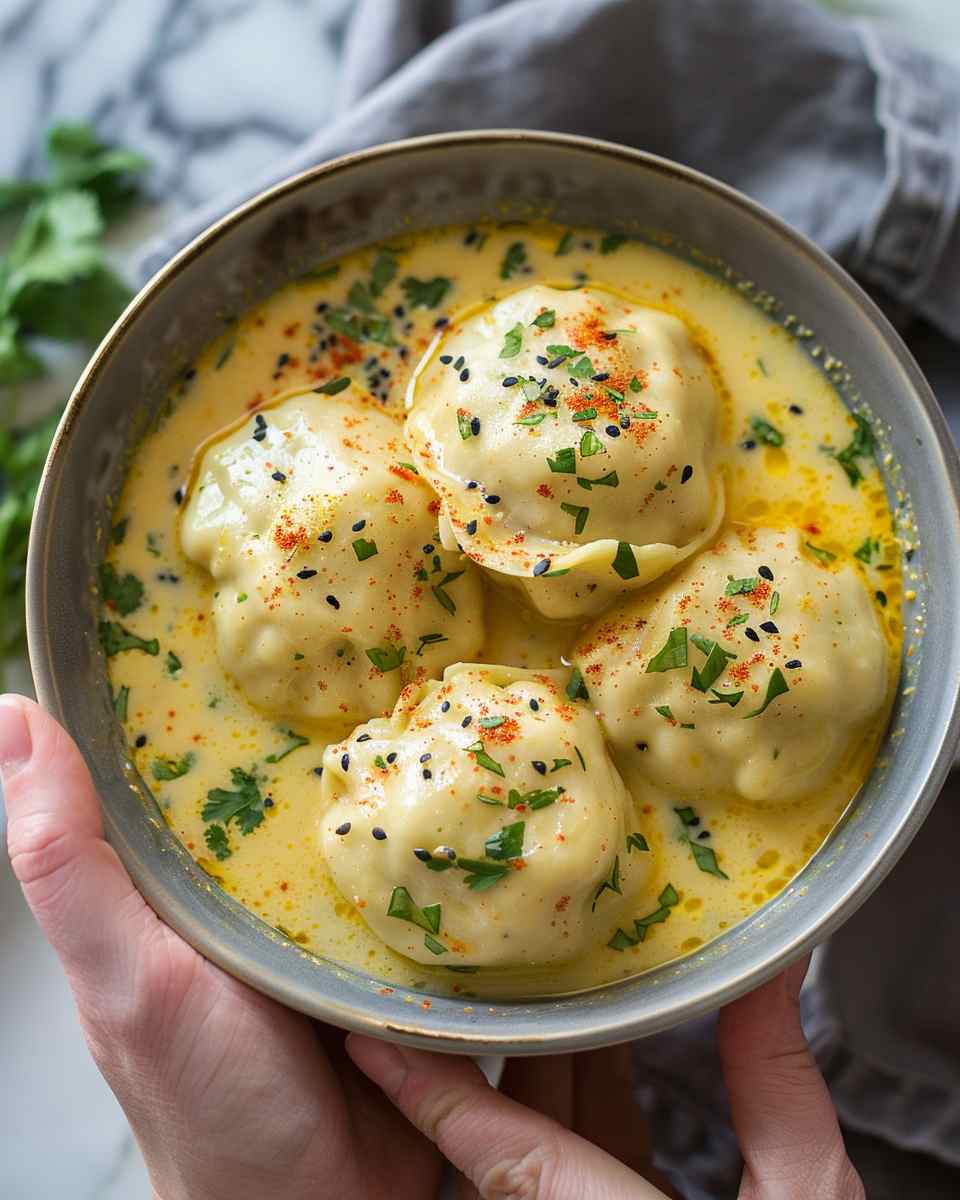Coconut Curry Dumpling Soup