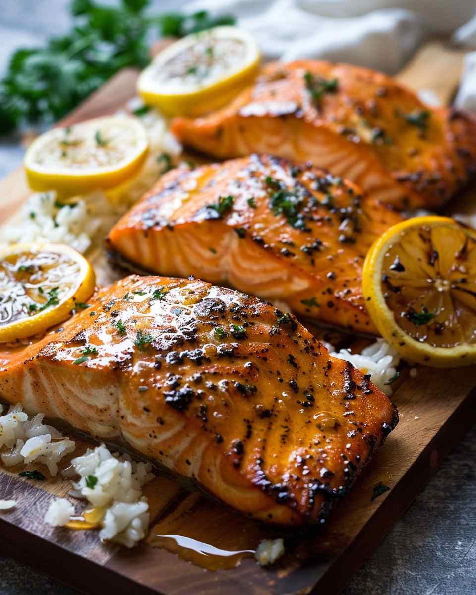 Cajun Honey Butter Salmon