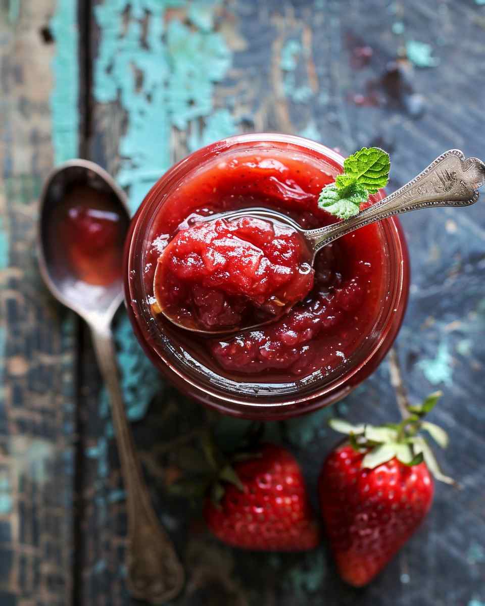 Strawberry Compote 4 Strawberry Compote