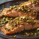 Pistachio-Crusted Salmon For Dinner