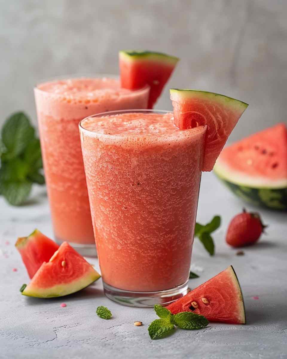 Watermelon Smoothie Recipe
