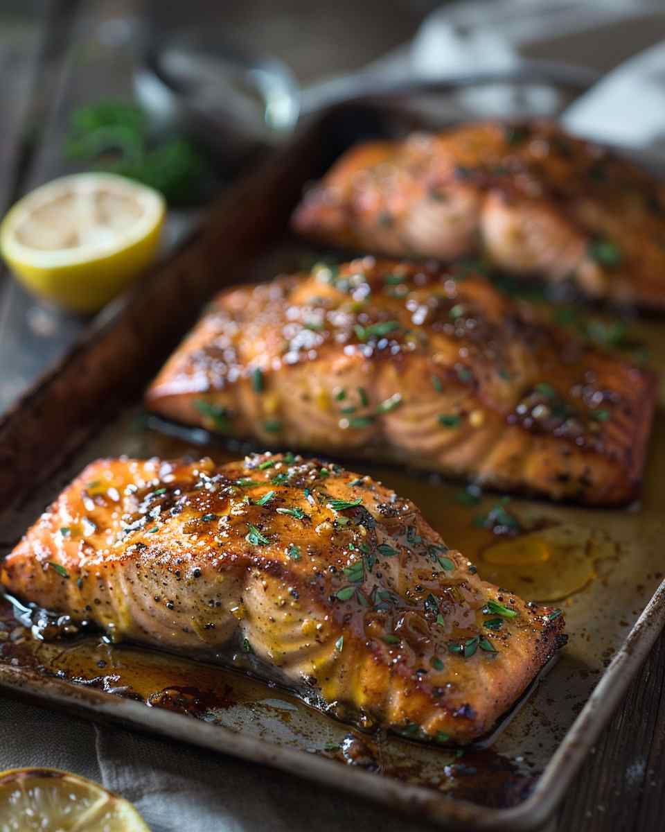 Cajun Honey Butter Salmon