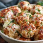 Chicken Cordon Bleu Meatballs