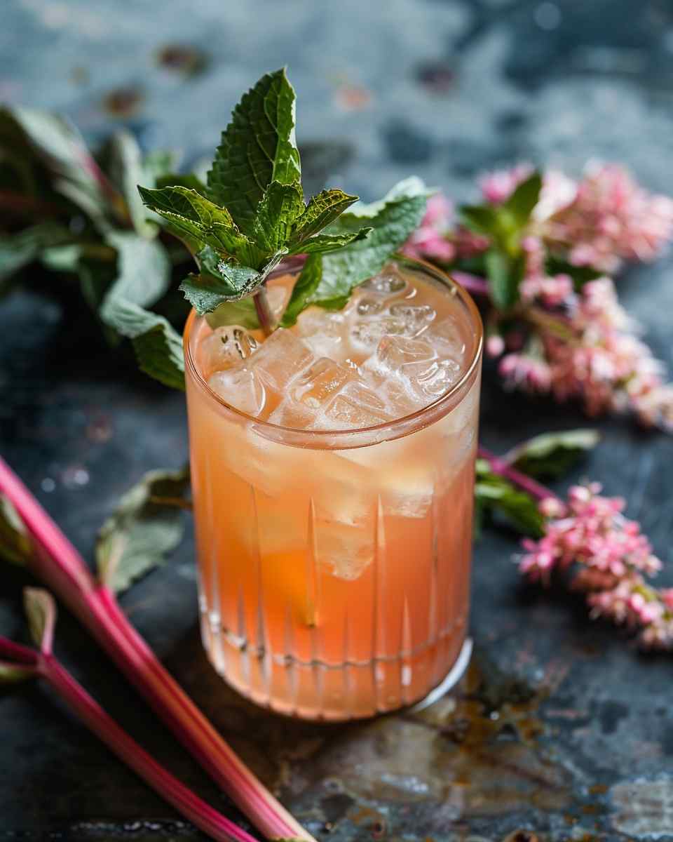 Rhubarb Shrub