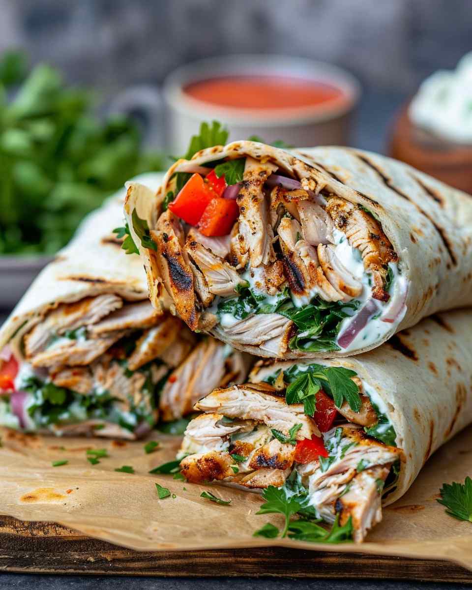 Chicken Shawarma Wrap