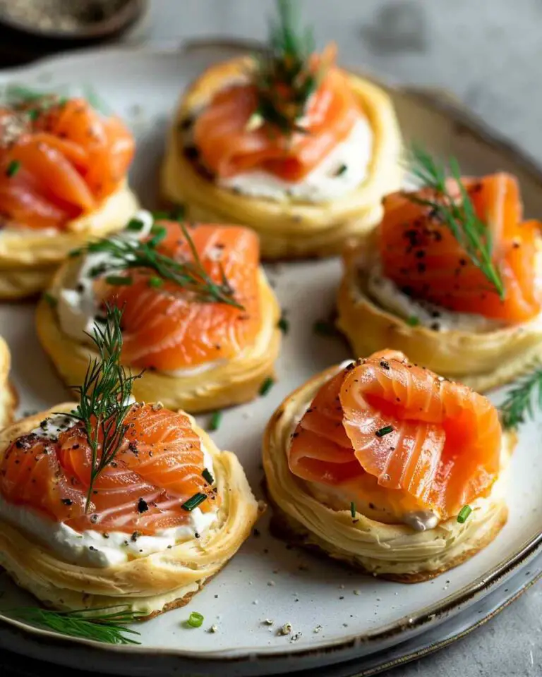 Smoked Salmon Vol-au-Vents